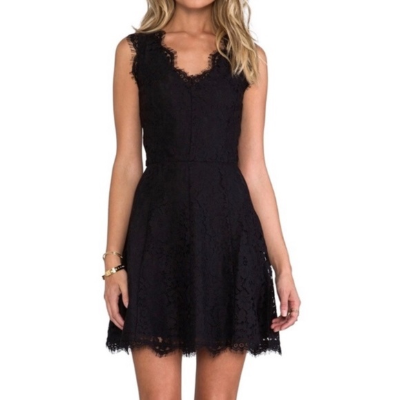 Joie Dresses & Skirts - Joie Nikolina Mini Black Lace Dress